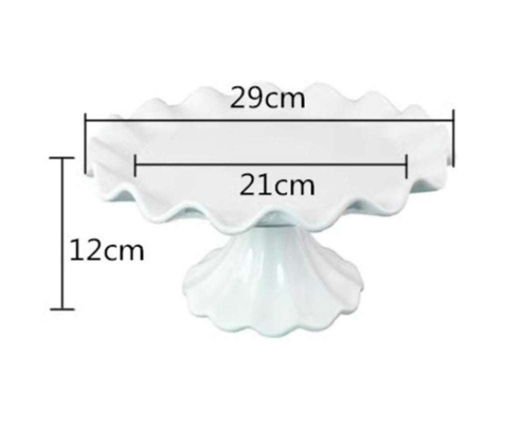 European Ceramic Cake Stand