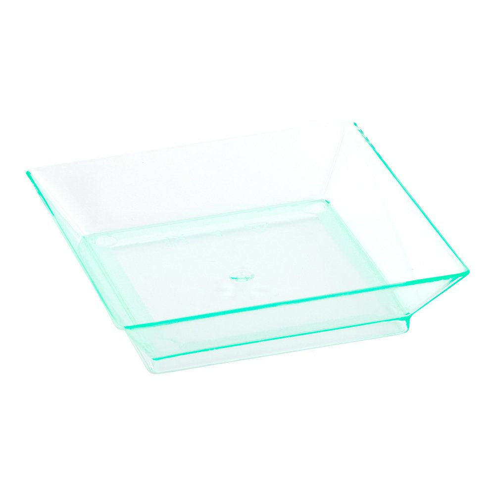 Restaurantware 2 in Silver Rimmed Plates And Moderna Cutlery Sets, 100 Ct