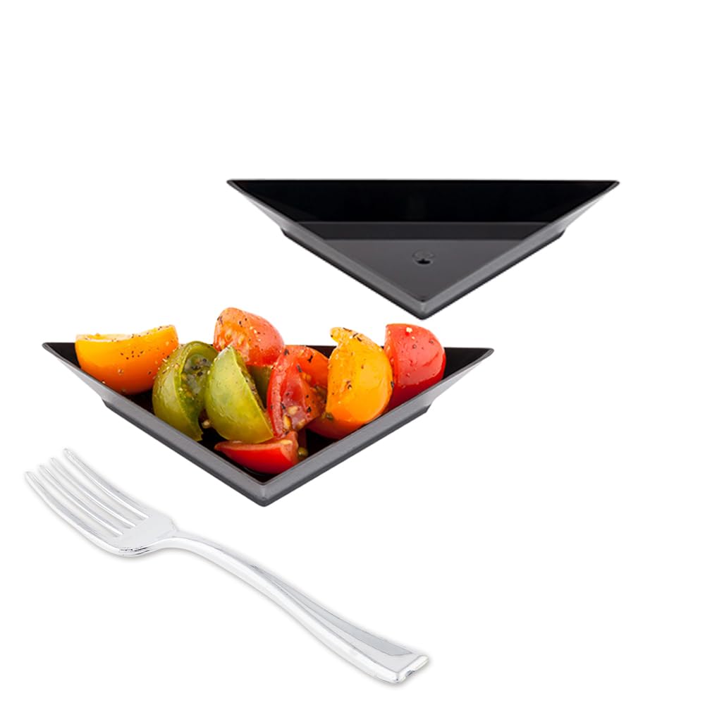 Restaurantware 9 in Silver White Plates And Moderna Cutlery Sets, 100 Ct