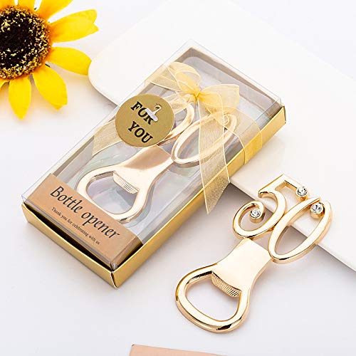 Bottle Opener Keychain Party Favors – 60 Pieces