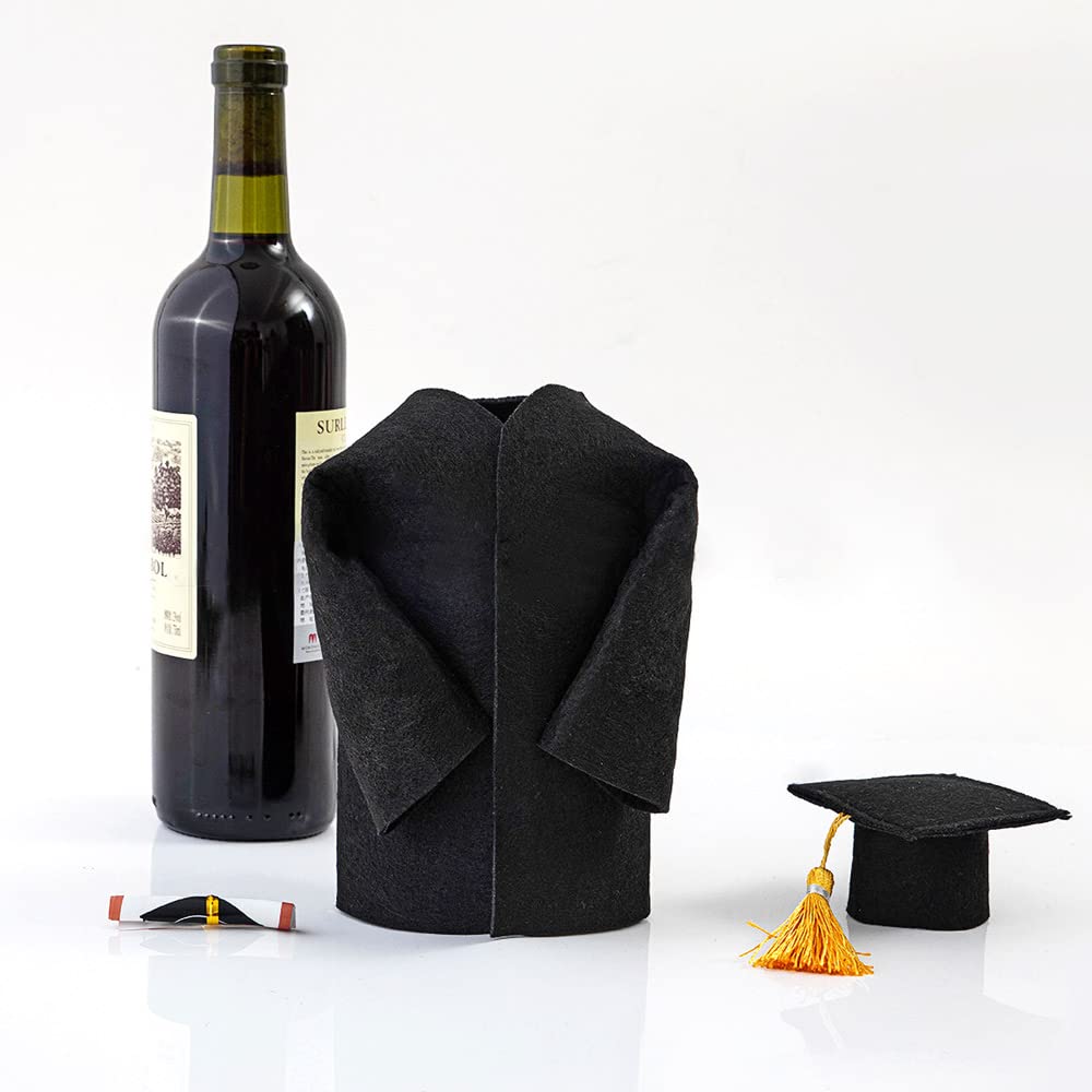 Graduation Wine Bottle Covers – 70 Pieces