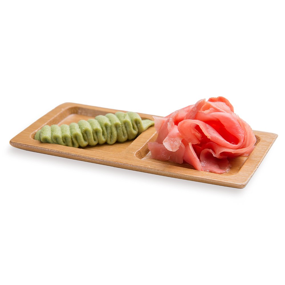 Bamboo Rectangle Plates & Tasting Spoons – 200 Pieces