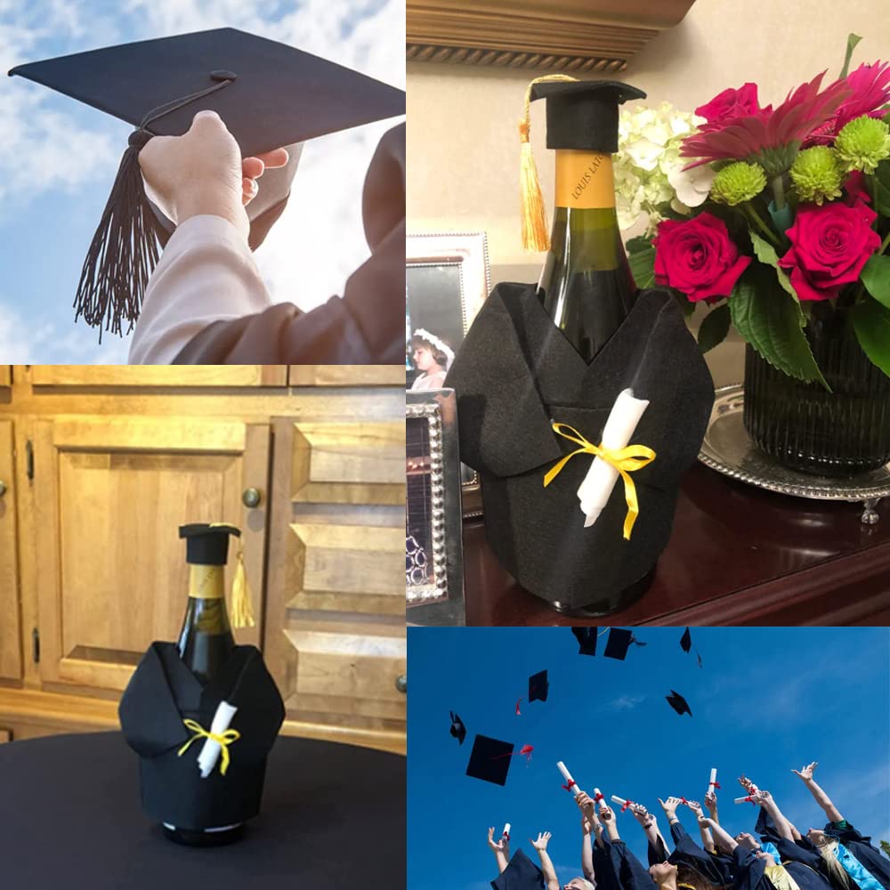 Graduation Wine Bottle Covers – 70 Pieces