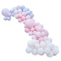 Pastel Pink & Purple Latex Balloon Arch Kit – 200 Balloons