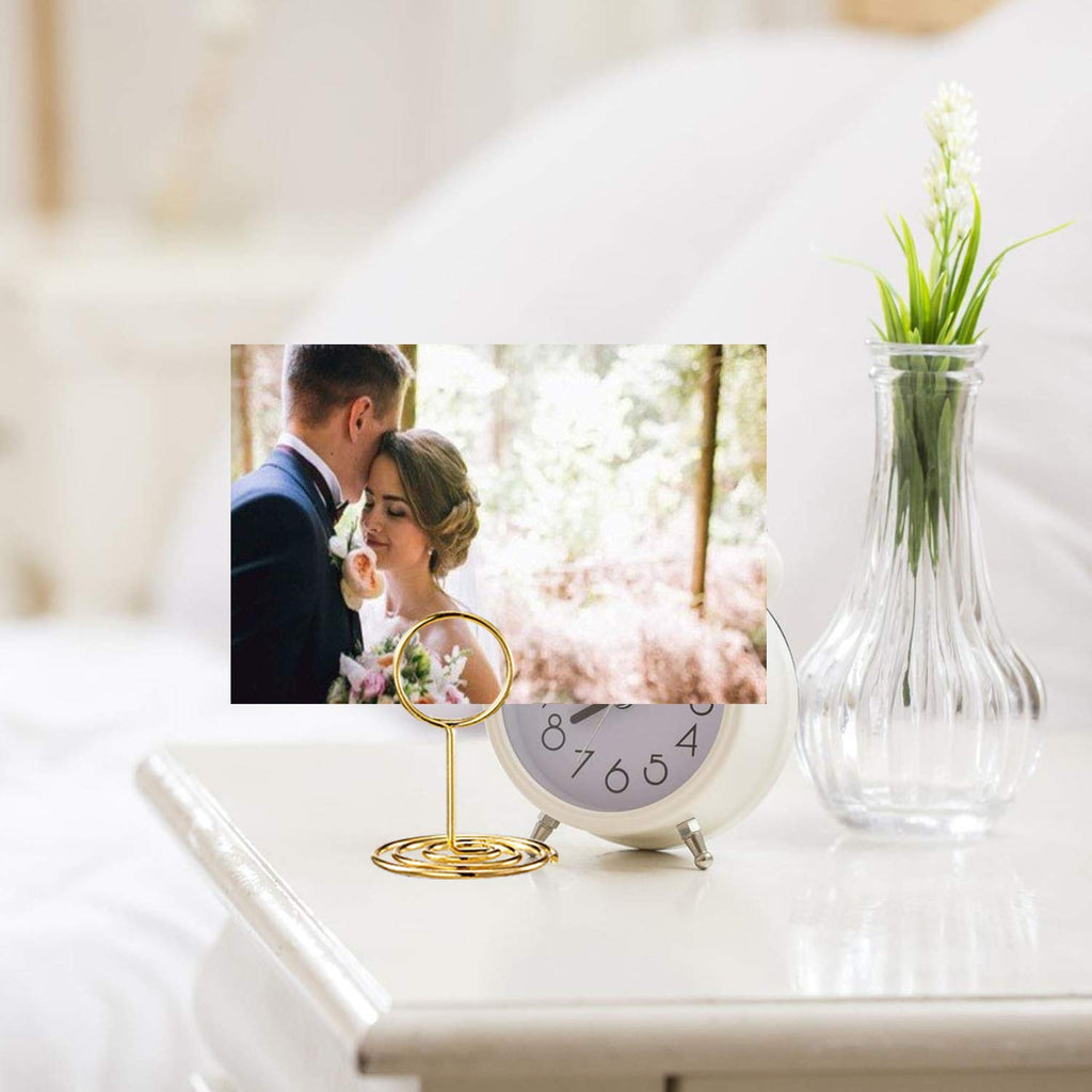 Mini Table Number Holders & Place Cards – 24 Sets