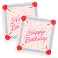 Happy Birthday Paper Napkins – 25 Pieces
