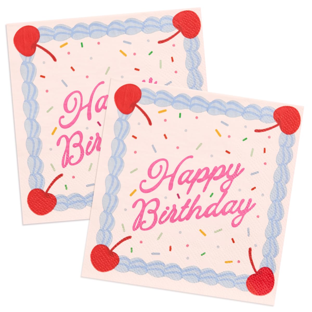 Happy Birthday Paper Napkins – 25 Pieces