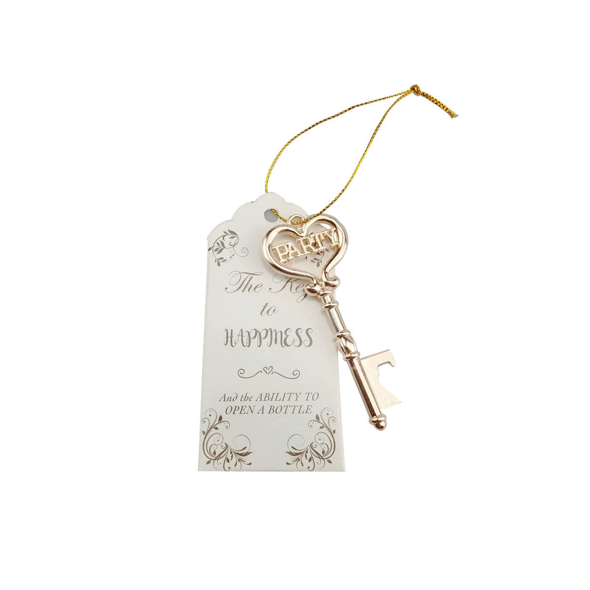 Bottle Opener Keychain Party Favors – 60 Pieces