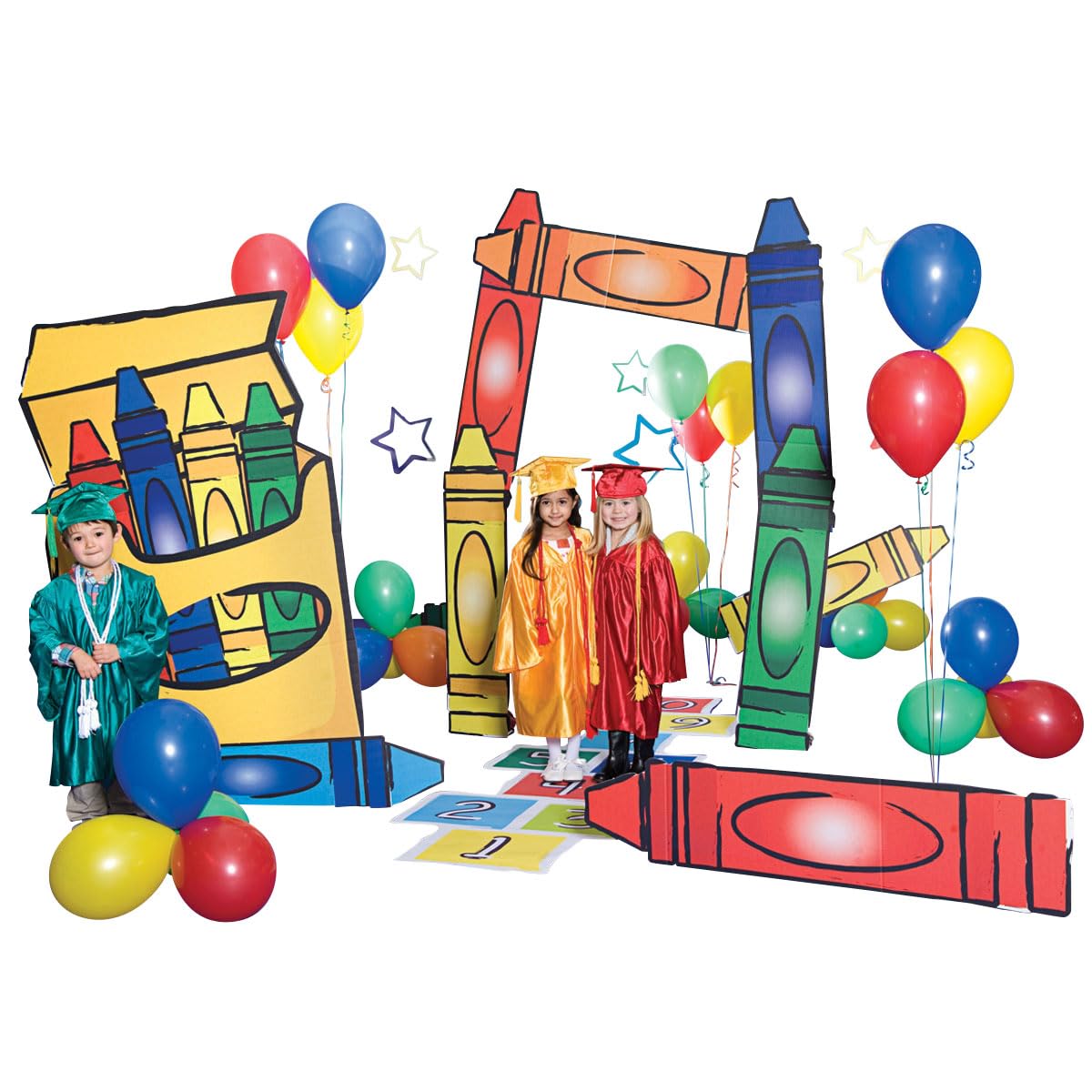 Happy Graduates Stage Prop Decoration Set