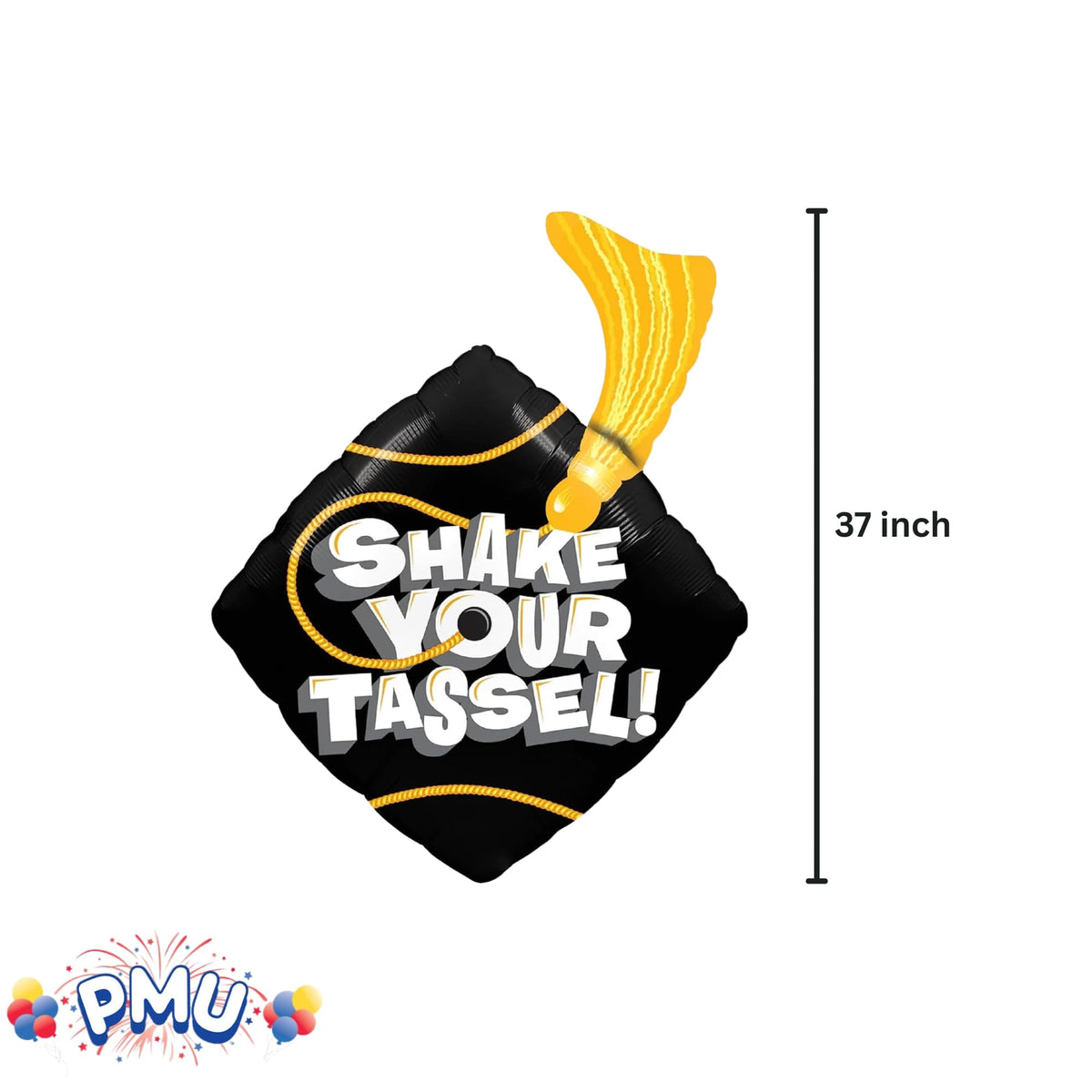 Shake Your Tassel Graduation Foil Balloons – 25 Pieces