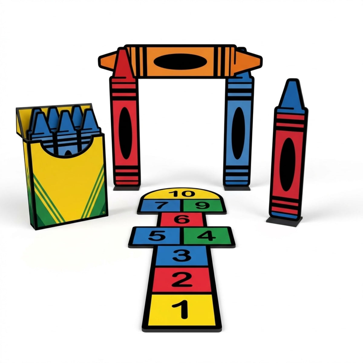 Happy Graduates Stage Prop Decoration Set