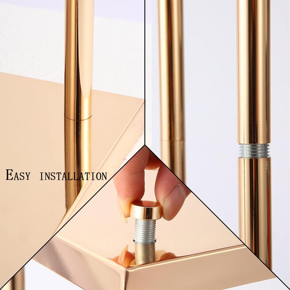 Minimalist Cuboid Flower Centerpiece Stand