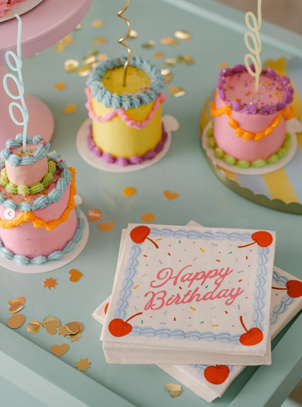 Happy Birthday Paper Napkins – 25 Pieces