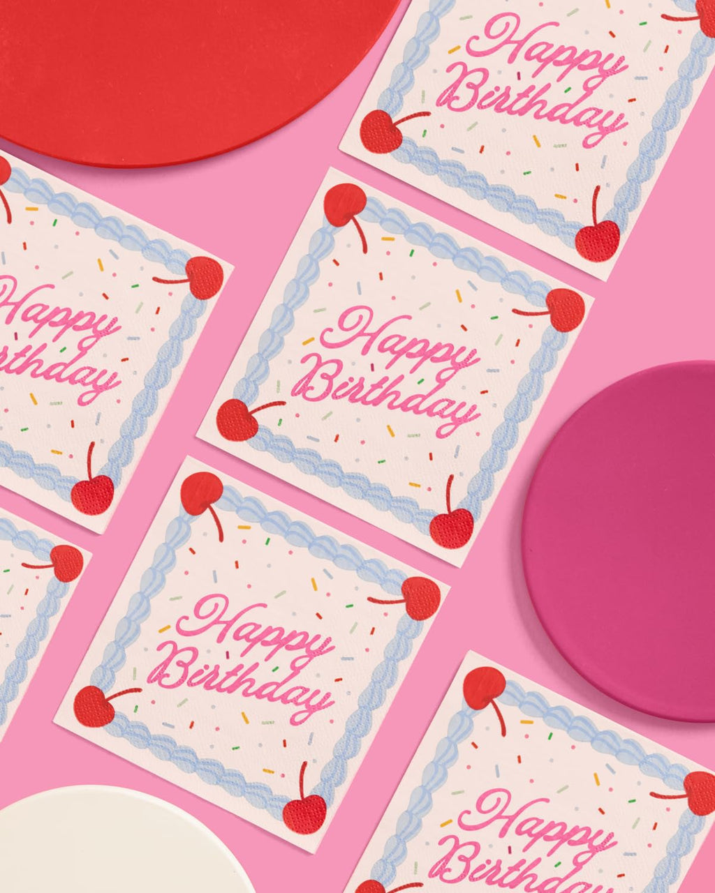 Happy Birthday Paper Napkins – 25 Pieces