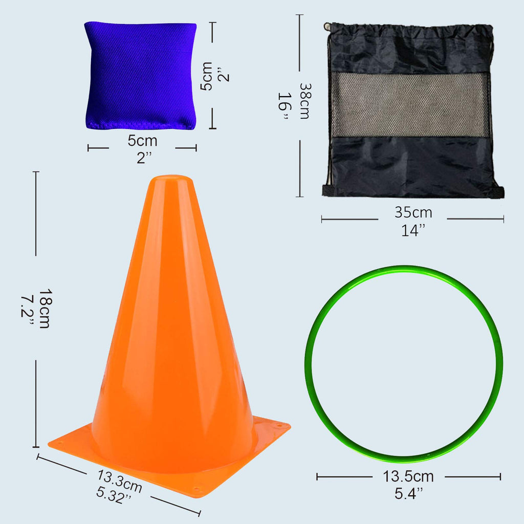 3-in-1 Carnival Outdoor Game Set – 31 Pieces