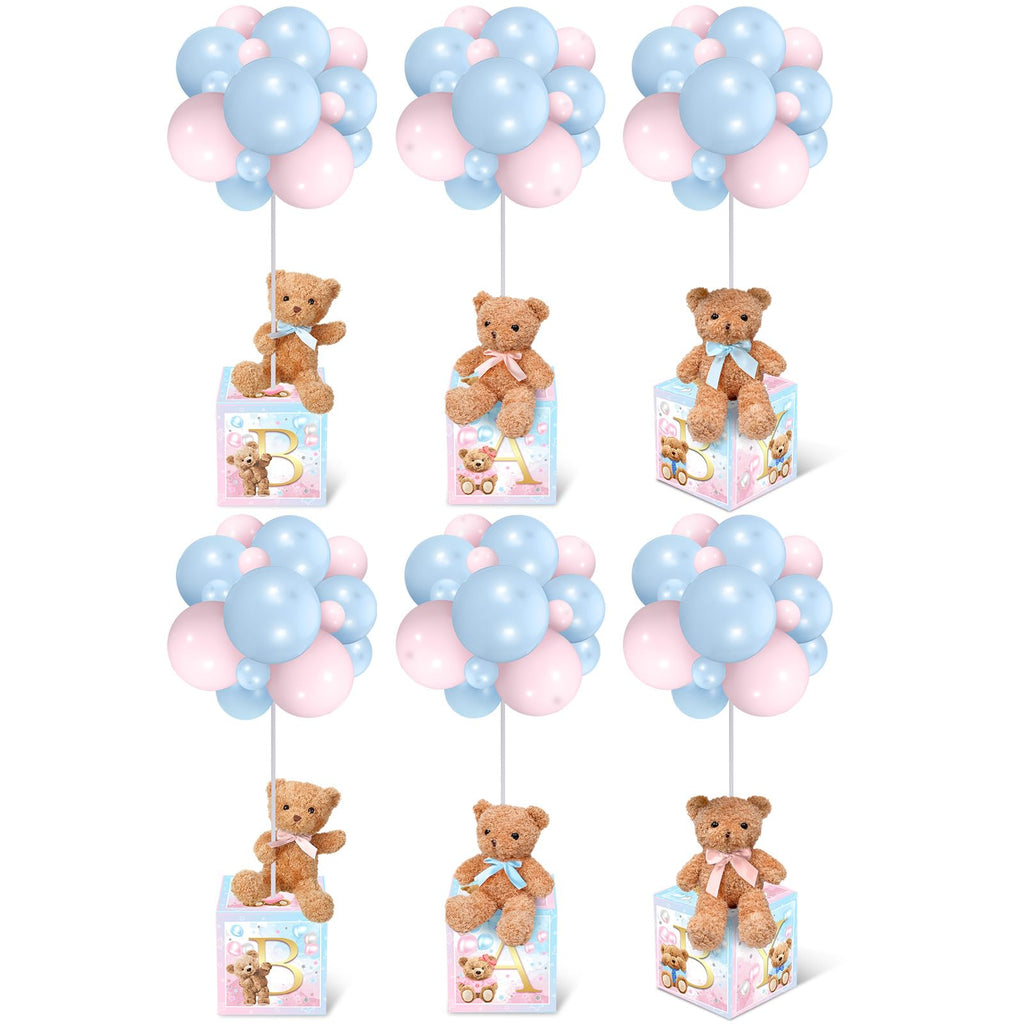Bear Baby Shower Letter Boxes – 6 Sets