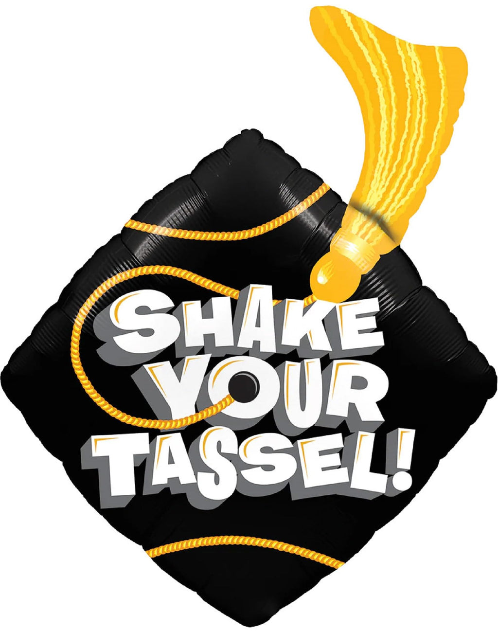 Shake Your Tassel Graduation Foil Balloons – 25 Pieces