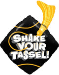 Shake Your Tassel Graduation Foil Balloons – 25 Pieces