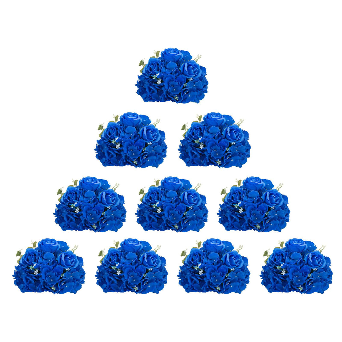 Artificial Rose & Hydrangea Flower Ball Centerpiece