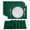 Green Disposable Paper Placemats – 100 Pack