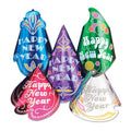 Beistle Champagne Hats Metallic New Years Eve Party Hats 25 Pack