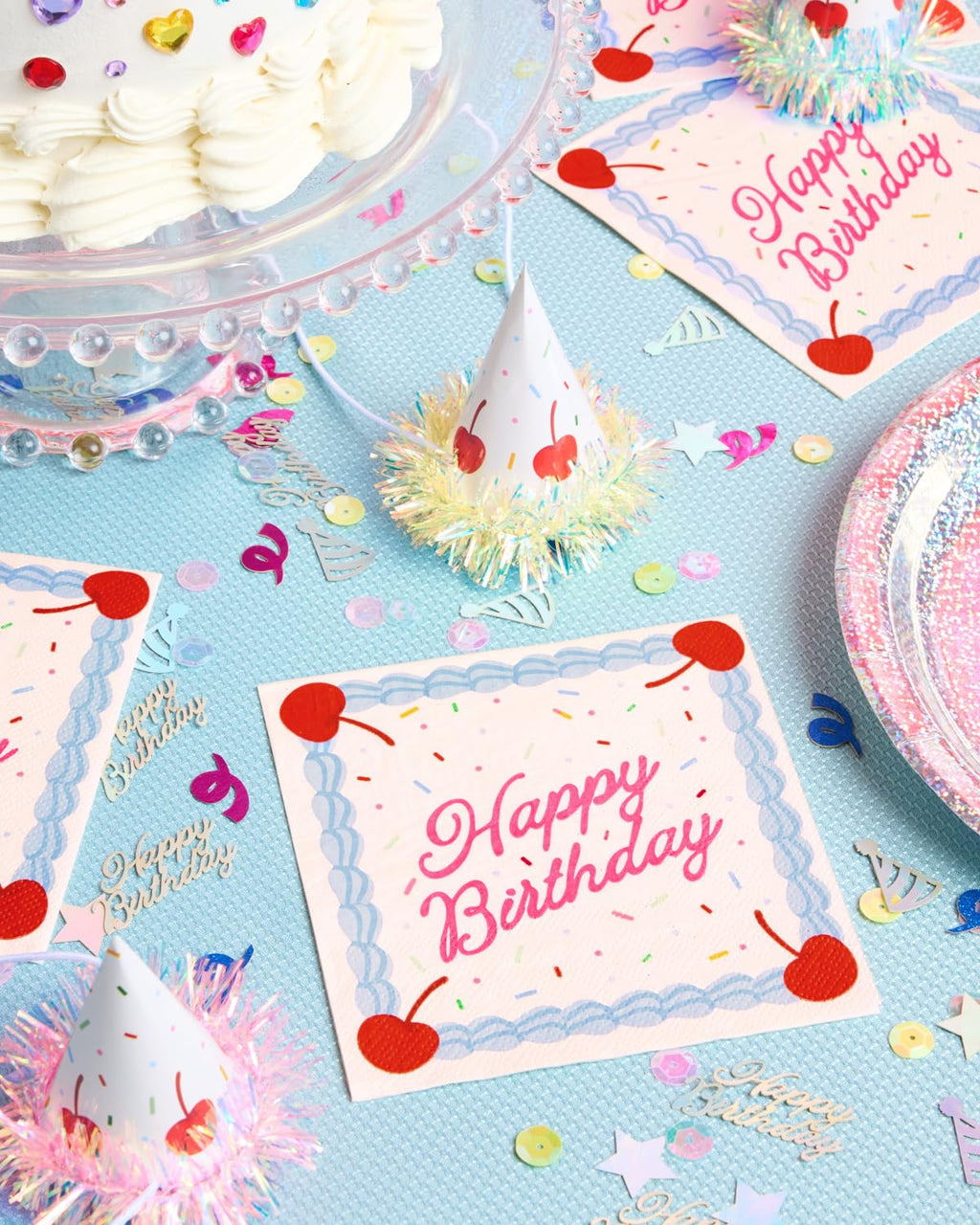 Happy Birthday Paper Napkins – 25 Pieces