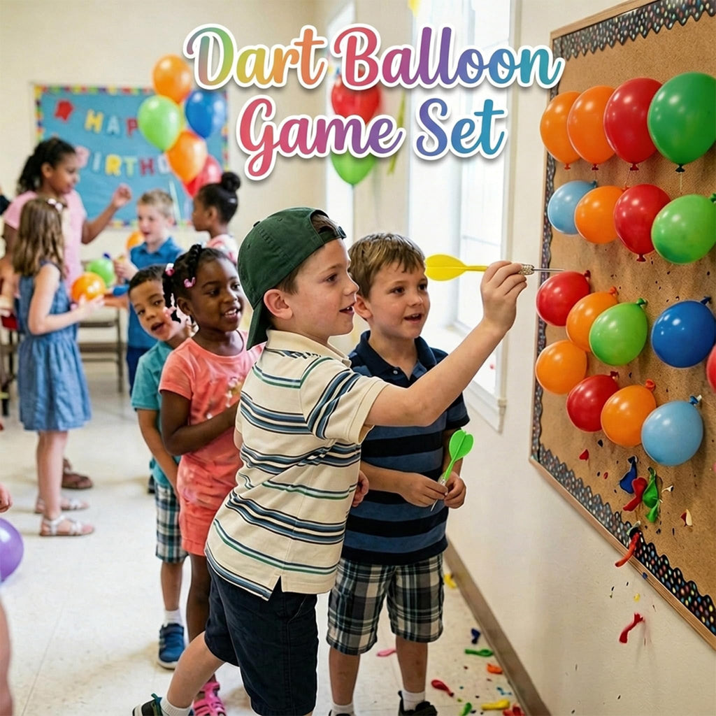 Dart Balloon Carnival Game Set – 510 Pieces