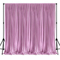 Pink Sparkly Party Backdrop Curtains – 20 × 12 ft