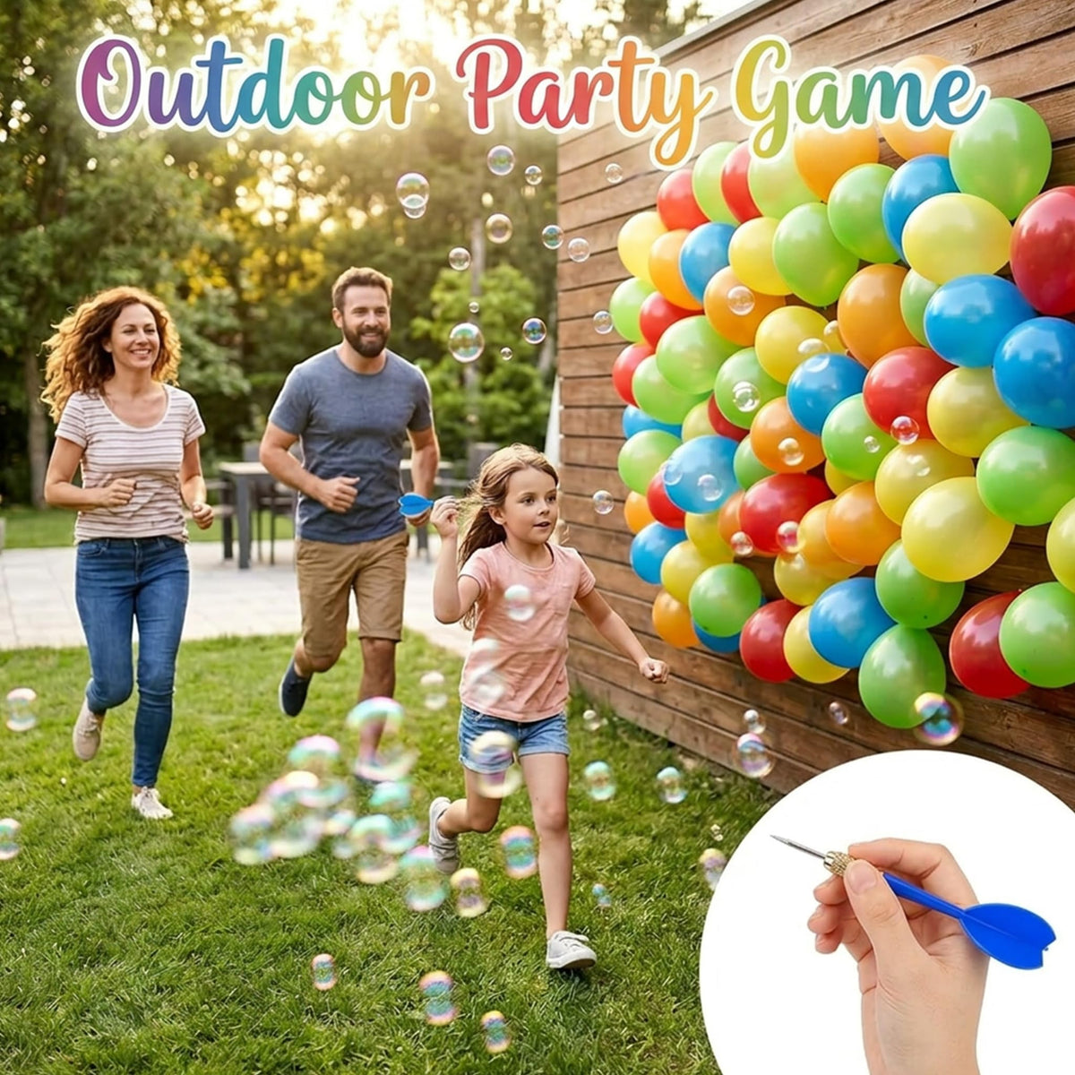 Dart Balloon Carnival Game Set – 510 Pieces